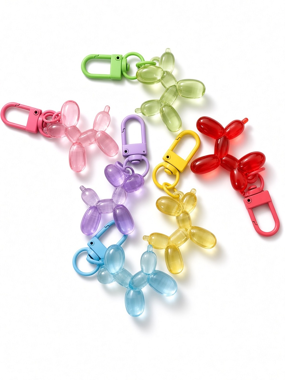 Balloon dog small bag charms 6